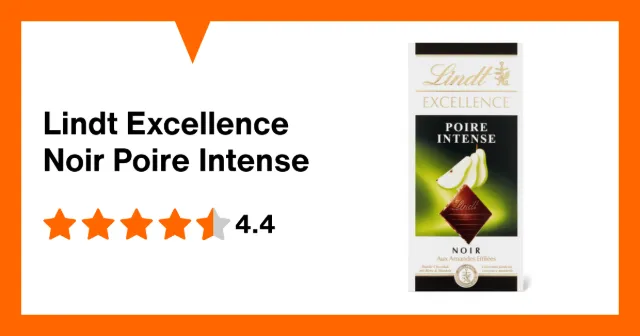 Image du produit Lindt Excellence Noir Poire Intense