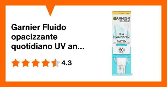 Immagine del prodotto Garnier Fluido opacizzante quotidiano UV anti-impurità IP 50