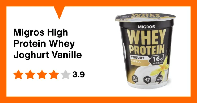 Immagine del prodotto Migros High Protein Whey Joghurt Vanille