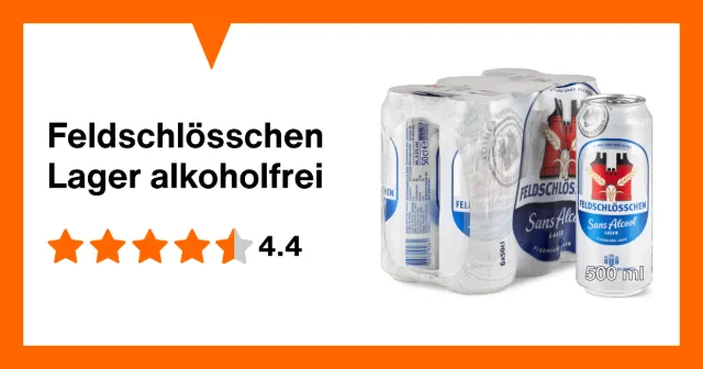 Image du produit Feldschlösschen Lager alkoholfrei