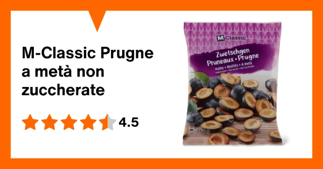 Produktbild zu M-Classic Prugne a metà non zuccherate