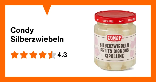 Image du produit Condy Silberzwiebeln