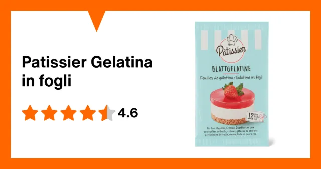 Immagine del prodotto Patissier Gelatina in fogli
