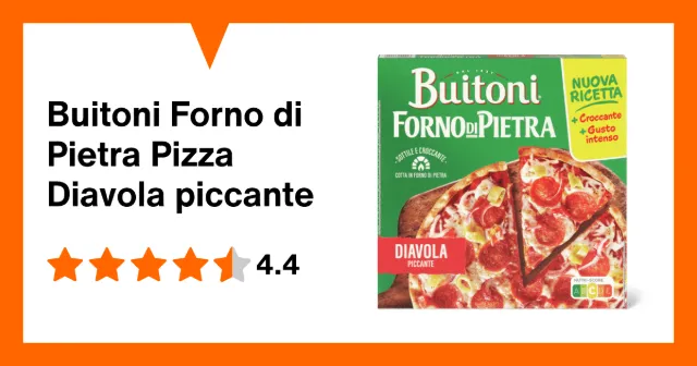 Image du produit Buitoni Forno di Pietra Pizza Diavola piccante