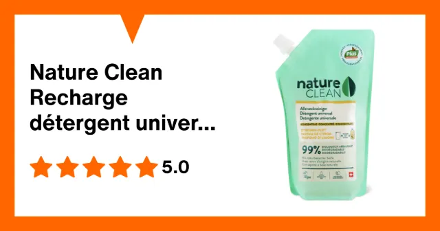 Immagine del prodotto Nature Clean Recharge détergent universel