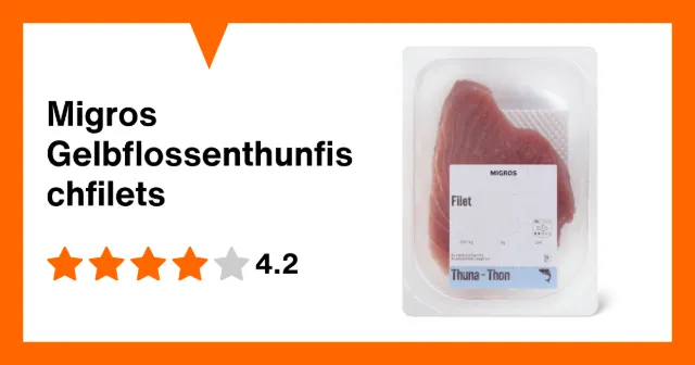 Immagine del prodotto Migros Gelbflossenthunfischfilets