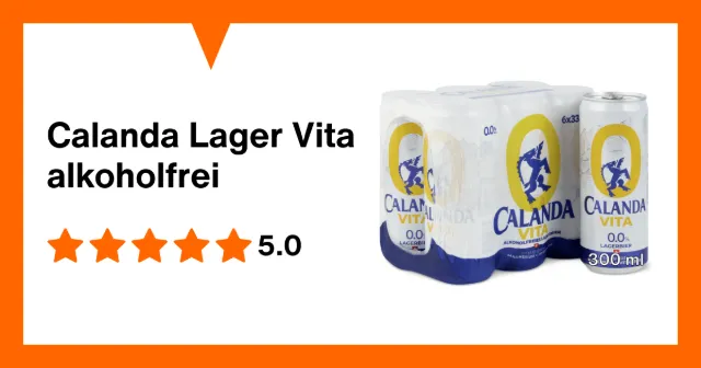 Image du produit Calanda Lager Vita alkoholfrei