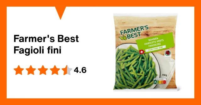 Produktbild zu Farmer's Best Fagioli fini