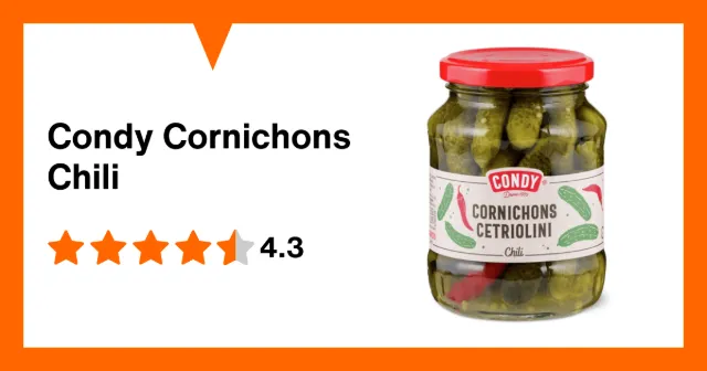 Produktbild zu Condy Cornichons Chili