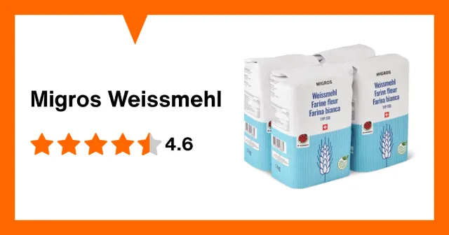 Produktbild zu Migros Weissmehl