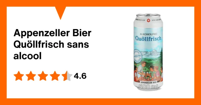 Image du produit Appenzeller Bier Quöllfrisch sans alcool