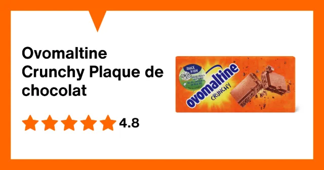 Immagine del prodotto Ovomaltine Crunchy Plaque de chocolat