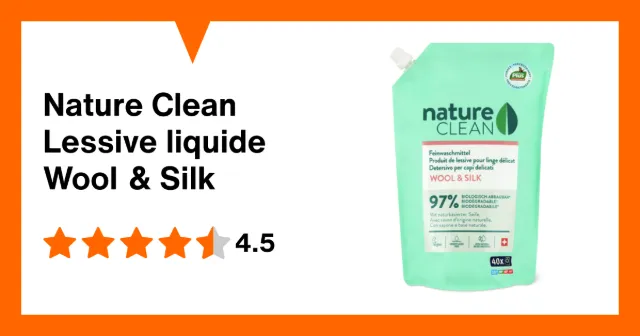 Image du produit Nature Clean Lessive liquide Wool & Silk