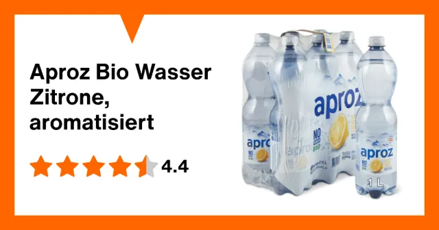 Image du produit Aproz Bio Eau Citron