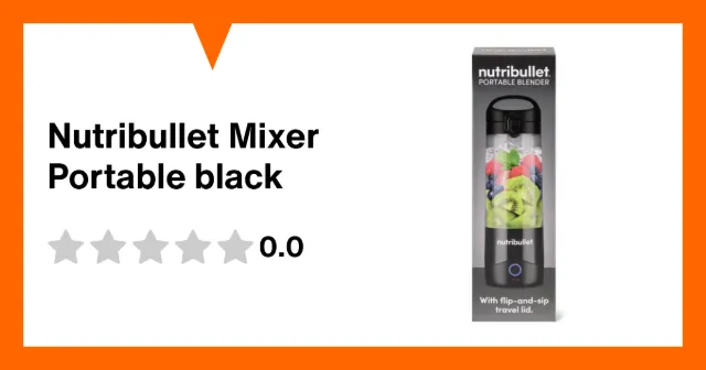 Immagine del prodotto Nutribullet Mixer Portable black