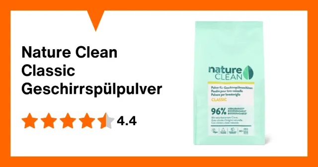 Immagine del prodotto Nature Clean Classic Geschirrspülpulver