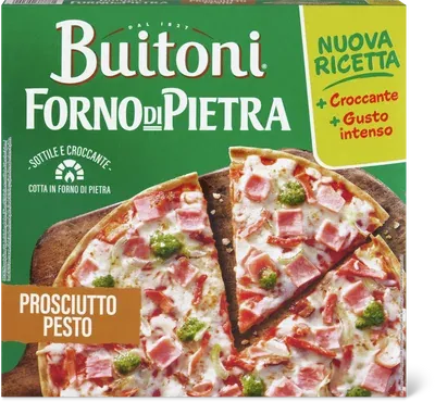 Image du produit Buitoni Forno di Pietra Pizza Prosciutto e pesto