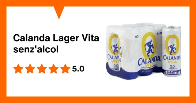 Image du produit Calanda Lager Vita senz'alcol