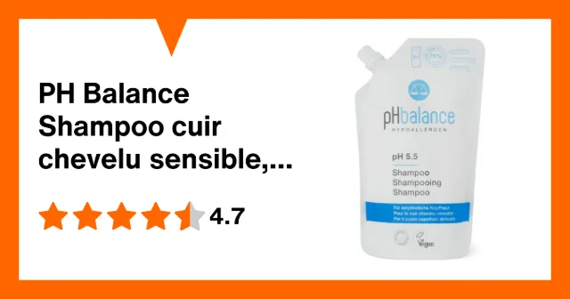 Immagine del prodotto PH Balance Shampoo cuir chevelu sensible, refill