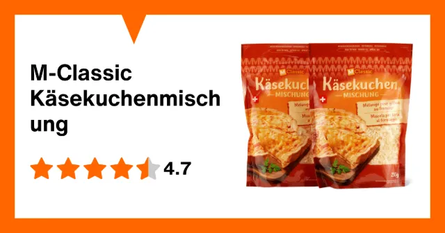 Image du produit M-Classic Käsekuchenmischung