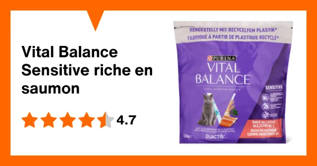 Produktbild zu Vital Balance Sensitive riche en saumon