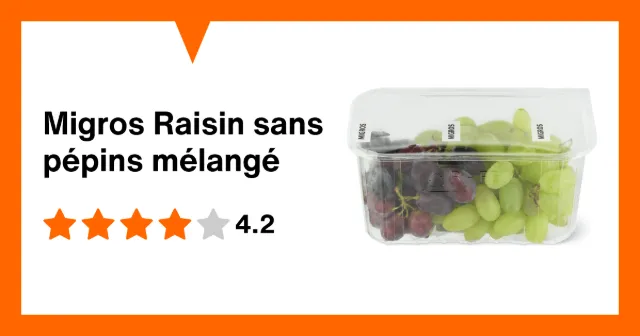 Immagine del prodotto Migros Raisin sans pépins mélangé