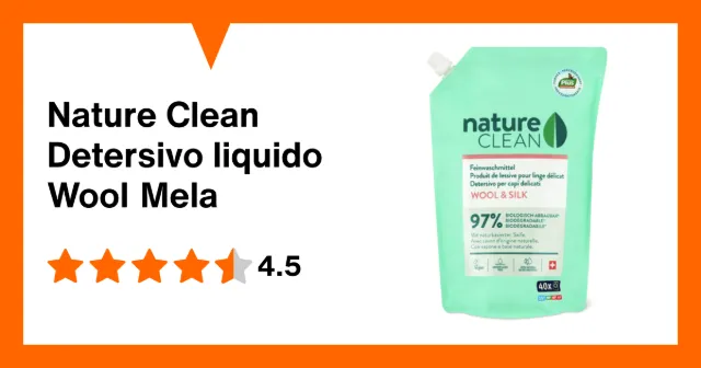 Immagine del prodotto Nature Clean Detersivo liquido Wool Mela