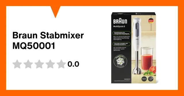 Immagine del prodotto Braun Frullatore a immersione MQ50001
