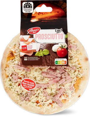 Produktbild zu Anna's Best Mini pizza al prosciutto