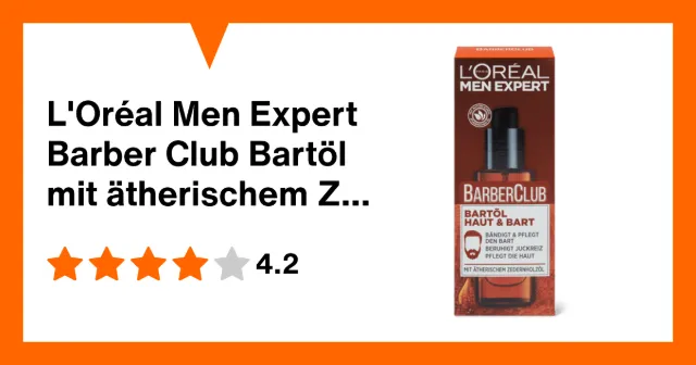 Immagine del prodotto L'Oréal Men Expert Barber Club Bartöl mit ätherischem Zendernholzöl
