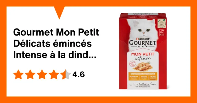 Produktbild zu Gourmet Mon Petit Délicats émincés Intense à la dinde, au poulet et au canard