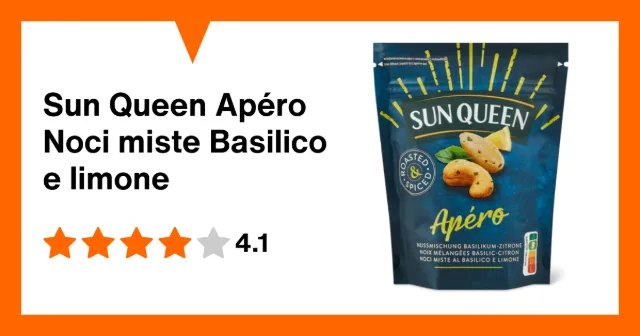 Produktbild zu Sun Queen Apéro Noci miste Basilico e limone