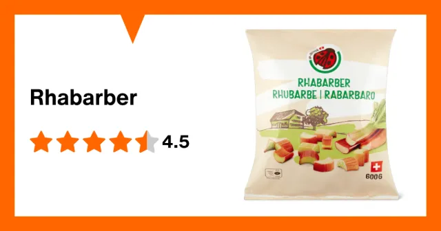 Produktbild zu Rhabarber