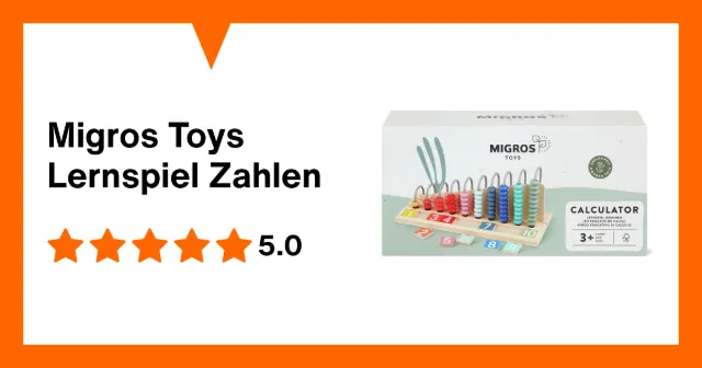 Produktbild zu Migros Toys Lernspiel Zahlen
