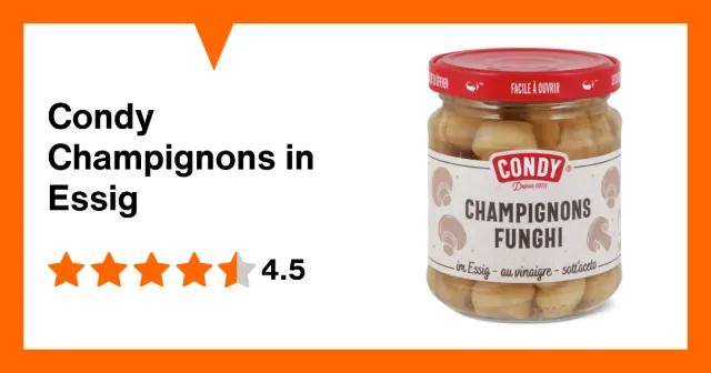 Produktbild zu Condy Champignons in Essig