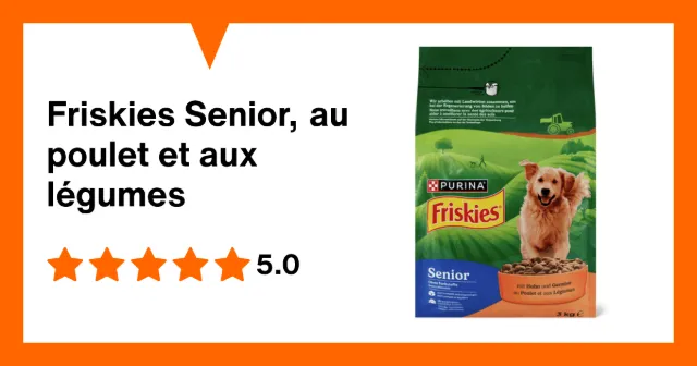 Image du produit Friskies Senior, au poulet et aux légumes