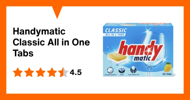 Produktbild zu Handymatic Classic All in One Tabs