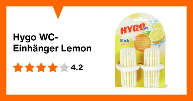 Produktbild zu Hygo WC-Einhänger Lemon