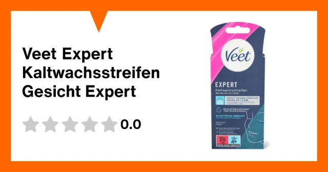 Produktbild zu Veet Expert Kaltwachsstreifen Gesicht Expert