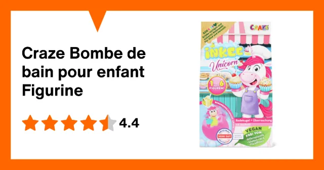 Produktbild zu Craze Inkee Kids Badebombe Sammelfigur