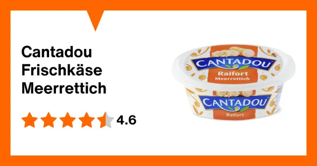 Produktbild zu Cantadou Frischkäse Meerrettich