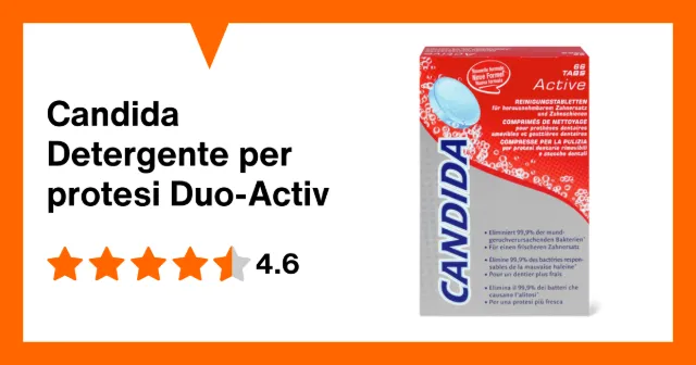 Image du produit Candida Detergente per protesi Duo-Activ