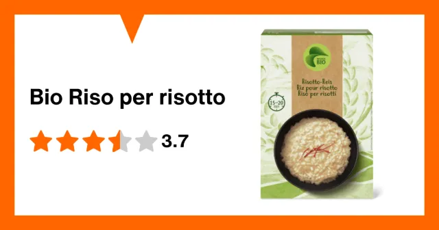 Produktbild zu Bio Riso per risotto