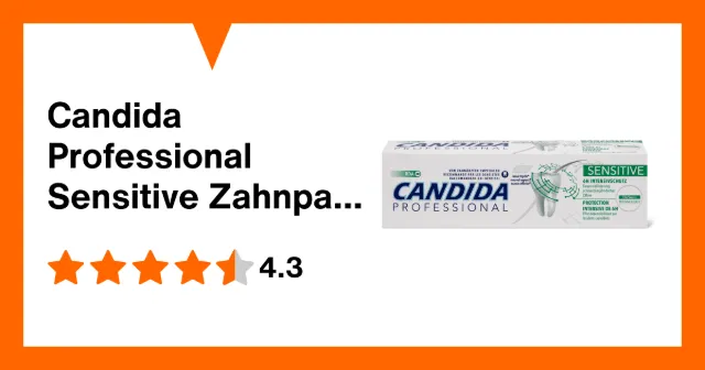 Produktbild zu Candida Professional Sensitive Zahnpasta