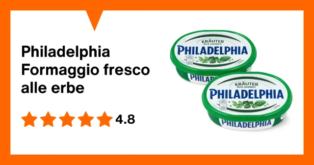 Image du produit Philadelphia Formaggio fresco alle erbe