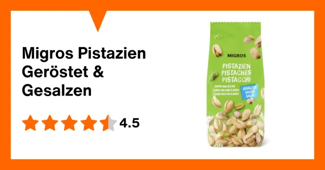 Immagine del prodotto Migros Pistazien geröstet & gesalzen