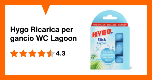 Produktbild zu Hygo Ricarica per gancio WC Lagoon