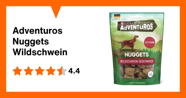 Produktbild zu Adventuros Nuggets Wildschwein