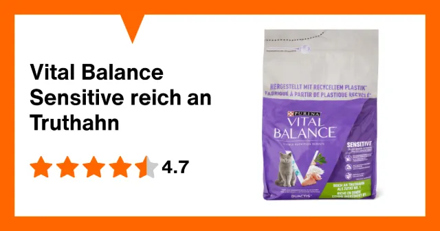 Produktbild zu Vital Balance Sensitive reich an Truthahn