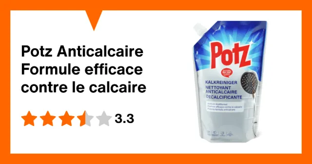 Produktbild zu Potz Anticalcaire Formule efficace contre le calcaire